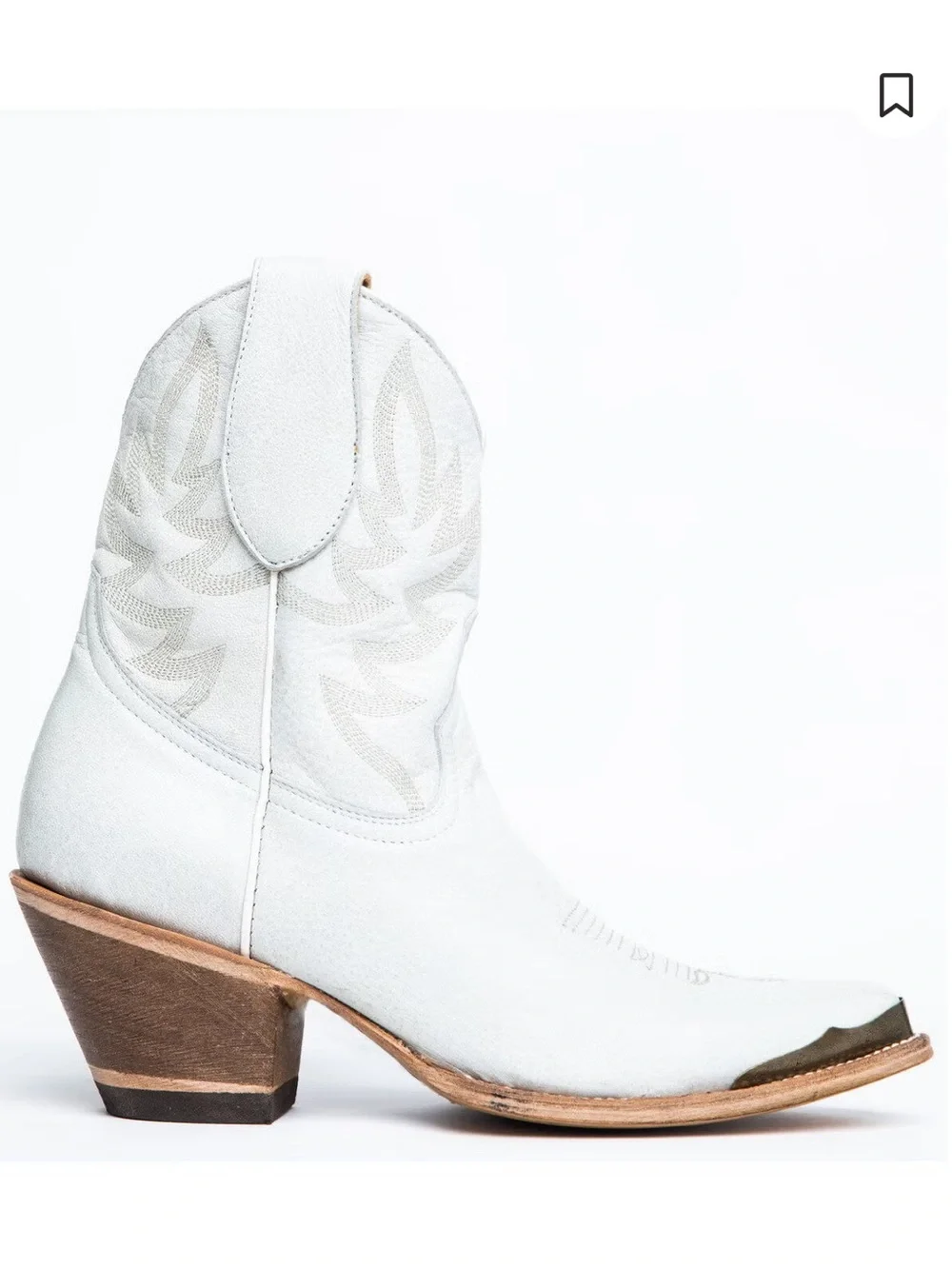 Idyllwind Wheels Women's White Western Boots, 7 - Picture 2 of 8